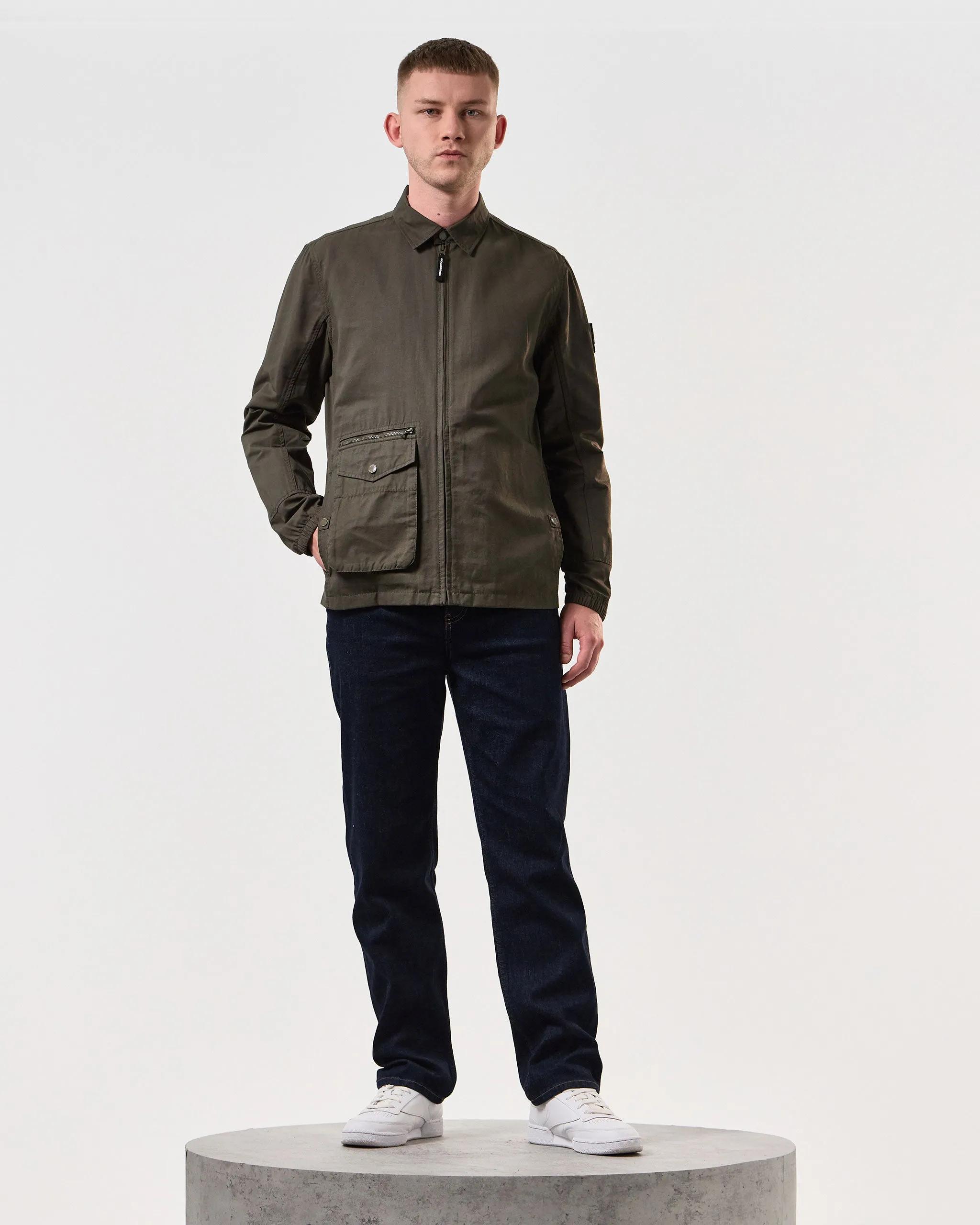 Vinnie Over-Shirt Castle Green