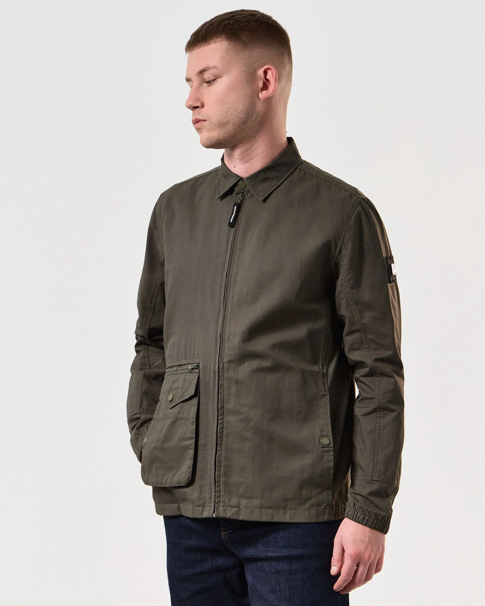 Vinnie Over-Shirt Castle Green