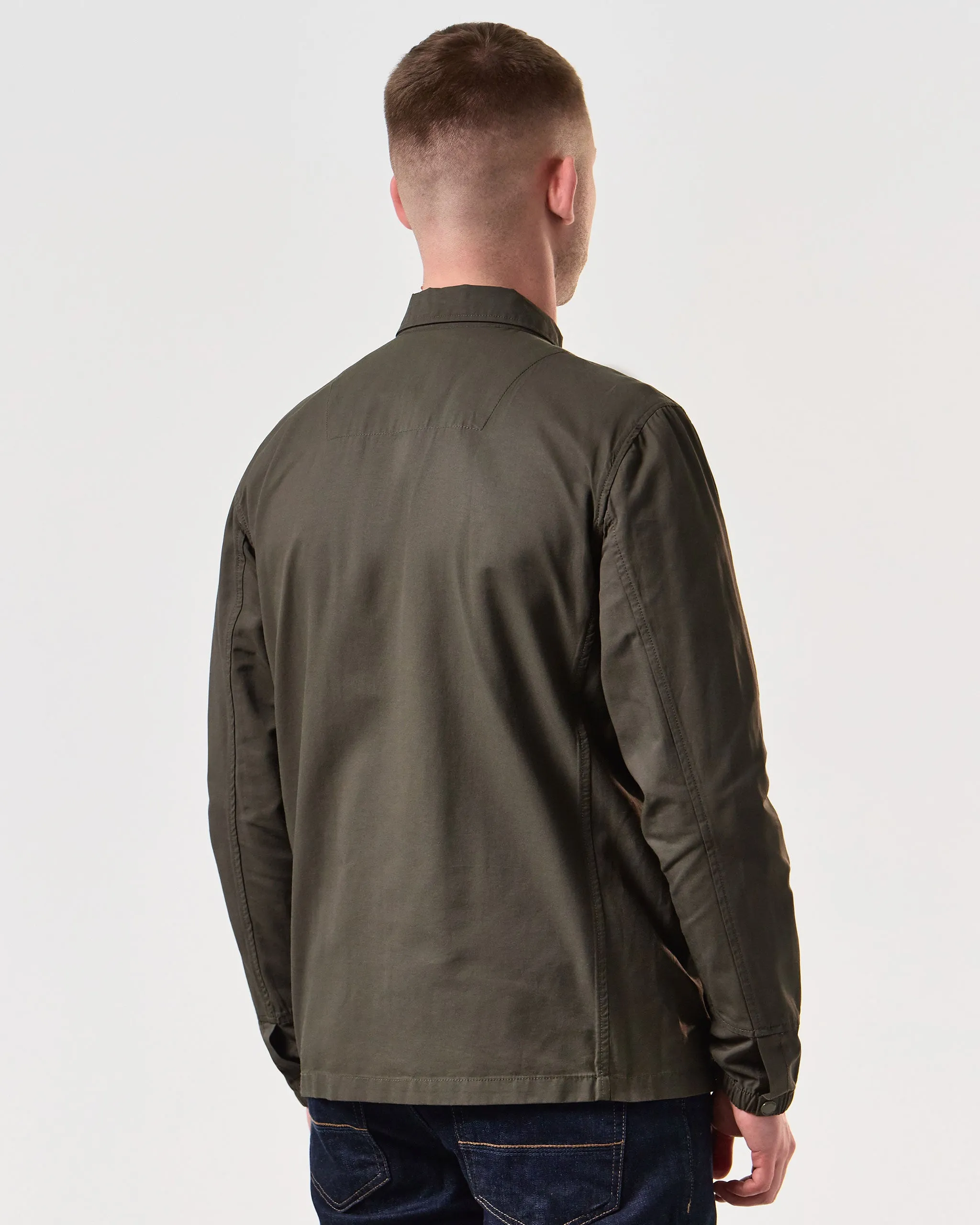 Vinnie Over-Shirt Castle Green