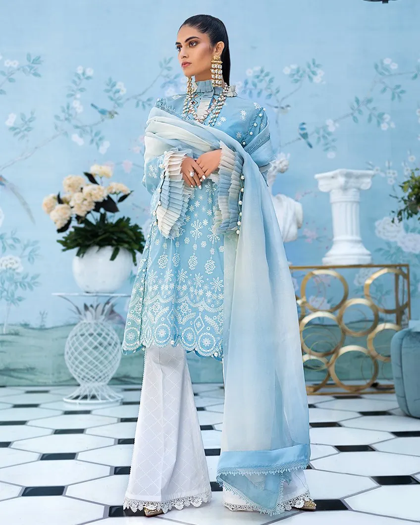 Zaha by Khadijah Shah – Spring/Summer Lawn Collection 2020 – CELESTIA (ZL-33)